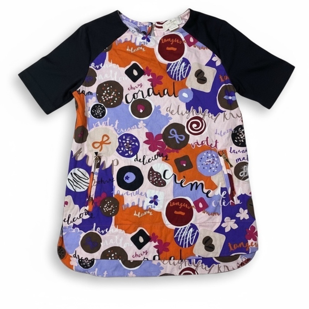Kate Spade Girl's Tunic Top Sweet Print Desserts